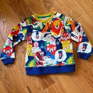 Mini Boden Bonkers Jungle Sweatshirt (Never Worn)